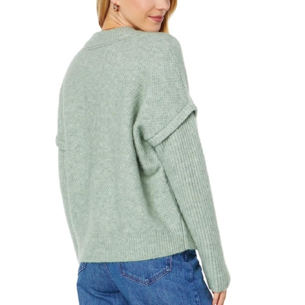 Madewell Havener Cable Stitch Crewneck Sweater - Size S - Picture 14 of 15